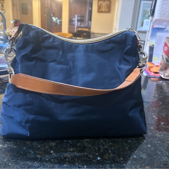 Dooney & Bourke Nylon Shoulder Bag in Navy Blue - Picture 8 of 8
